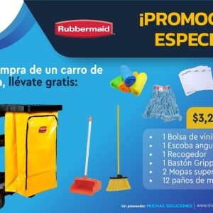 Carro de Limpieza Rubbermaid