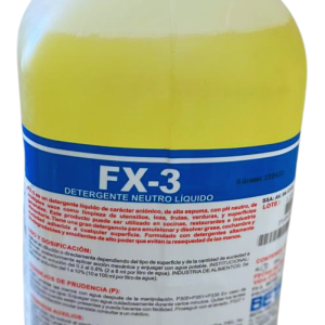 Detergente neutro liquido FX-3