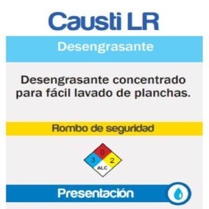 Detergente Alcalino P/ Parrillas Causti LR