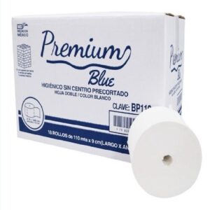 Papel higiénico Jumbo Jr sin centro con Precorte