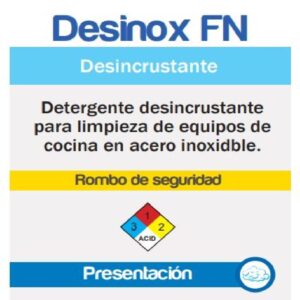 Detergente Acido Baja Espuma Desinox Fn