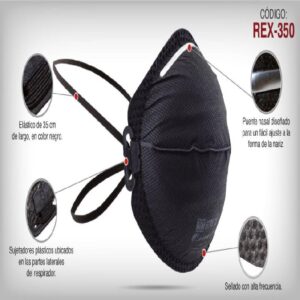 Respirador n95 C/ Carbon Activado