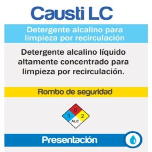 Detergente Alcalino Baja Espuma Causti Lc